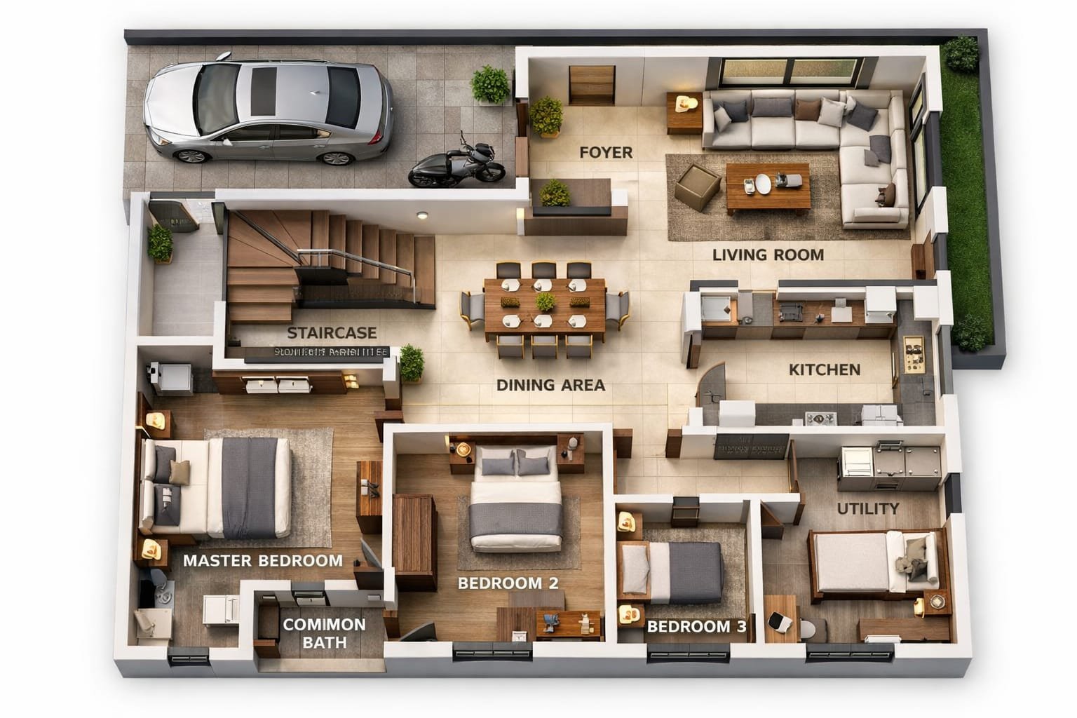 2D Layout & Floor Plans